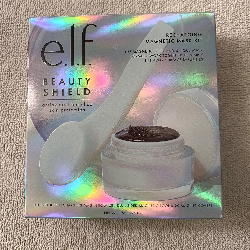 e.l.f. Beauty Shield Recharging Magnetic Face Mask Kit - 1.76oz